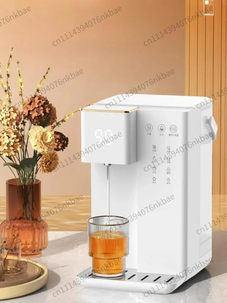 220V Instant Hot Water Dispenser,3L Mini Desktop Smart Water Heater,Automatic Quick Heating Water Boiler for Office & Home Use