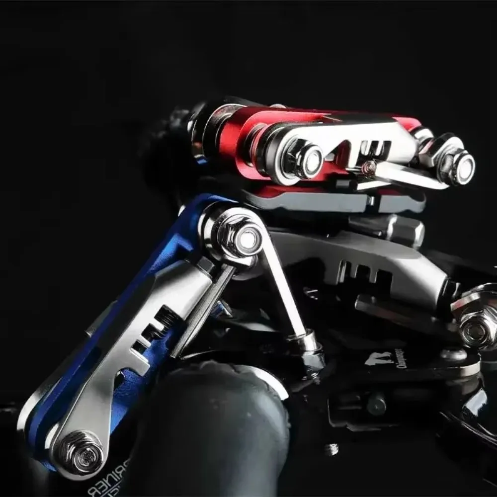 

14 in 1 Bicycle Repair Tool Kit Chain Cutter Alloy Steel Maintenance Tool Set Flat Wrench Cross Screwdriver