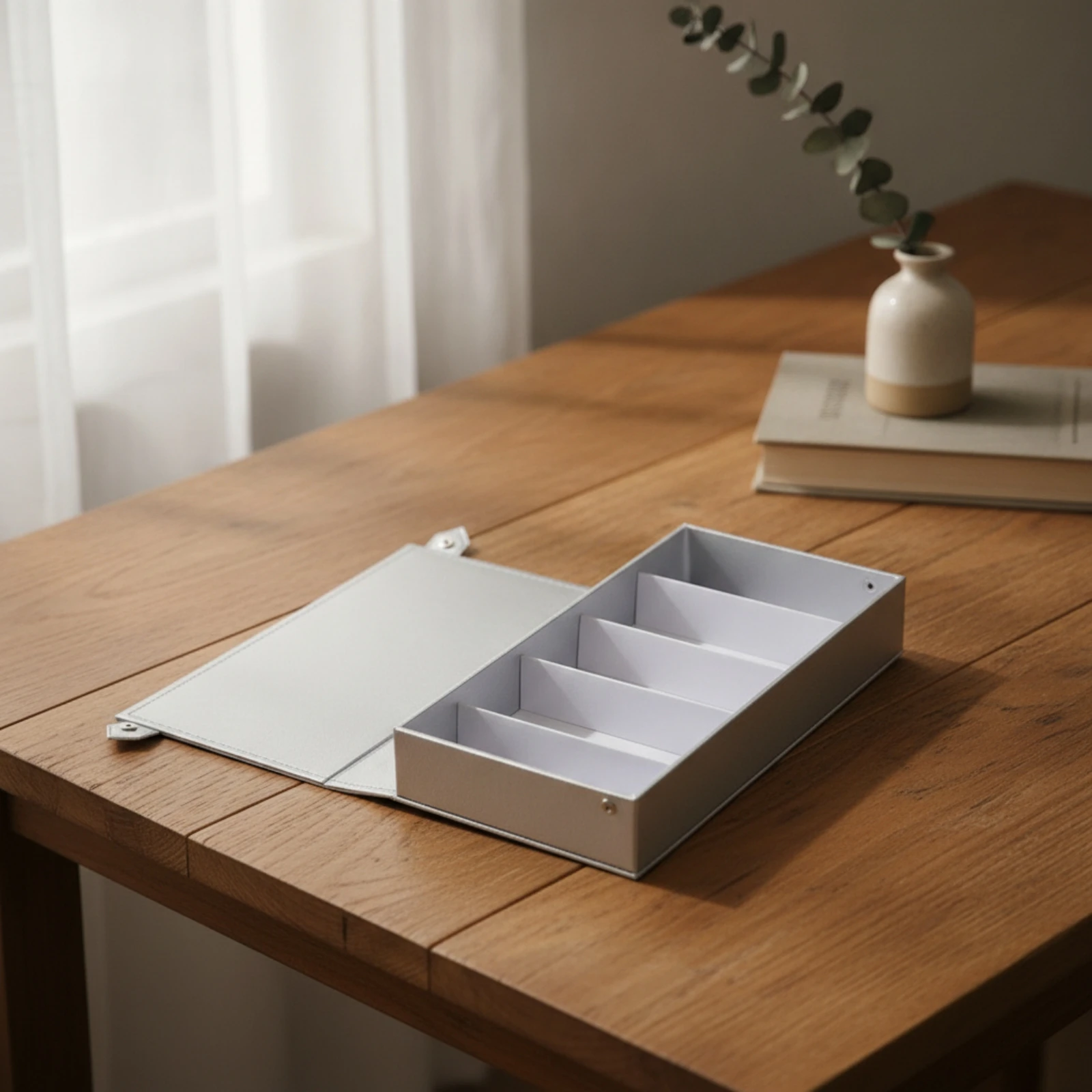 Eyewear Display Case Slanted Sunglasses Display Case Sunglass Organizer Tray Foldable Eyewear Tray Rectangular for Retailers