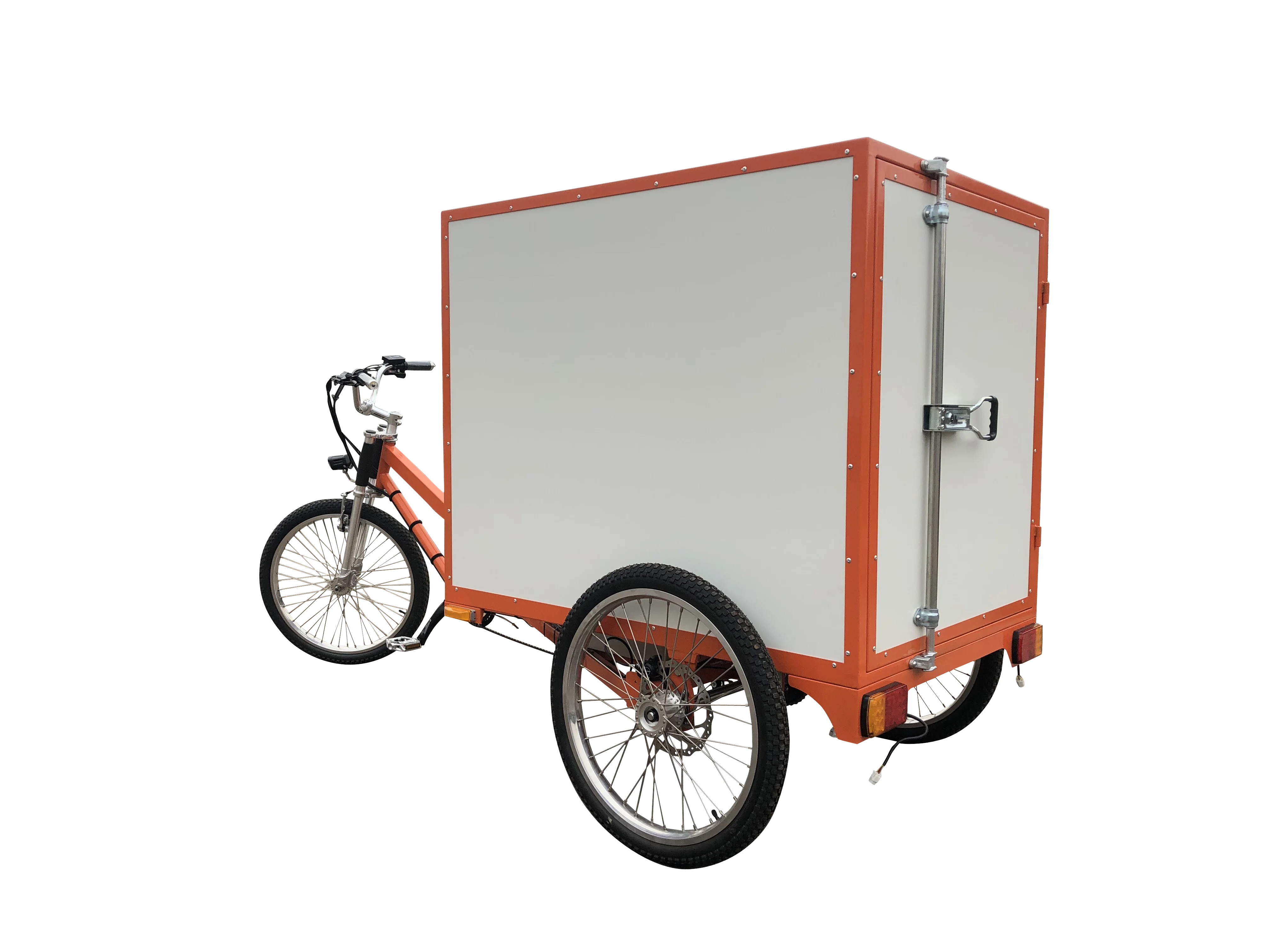 Bakfiets Family Use 3 Wheel Electric Cargo Bike Cheap Tricycle Adult