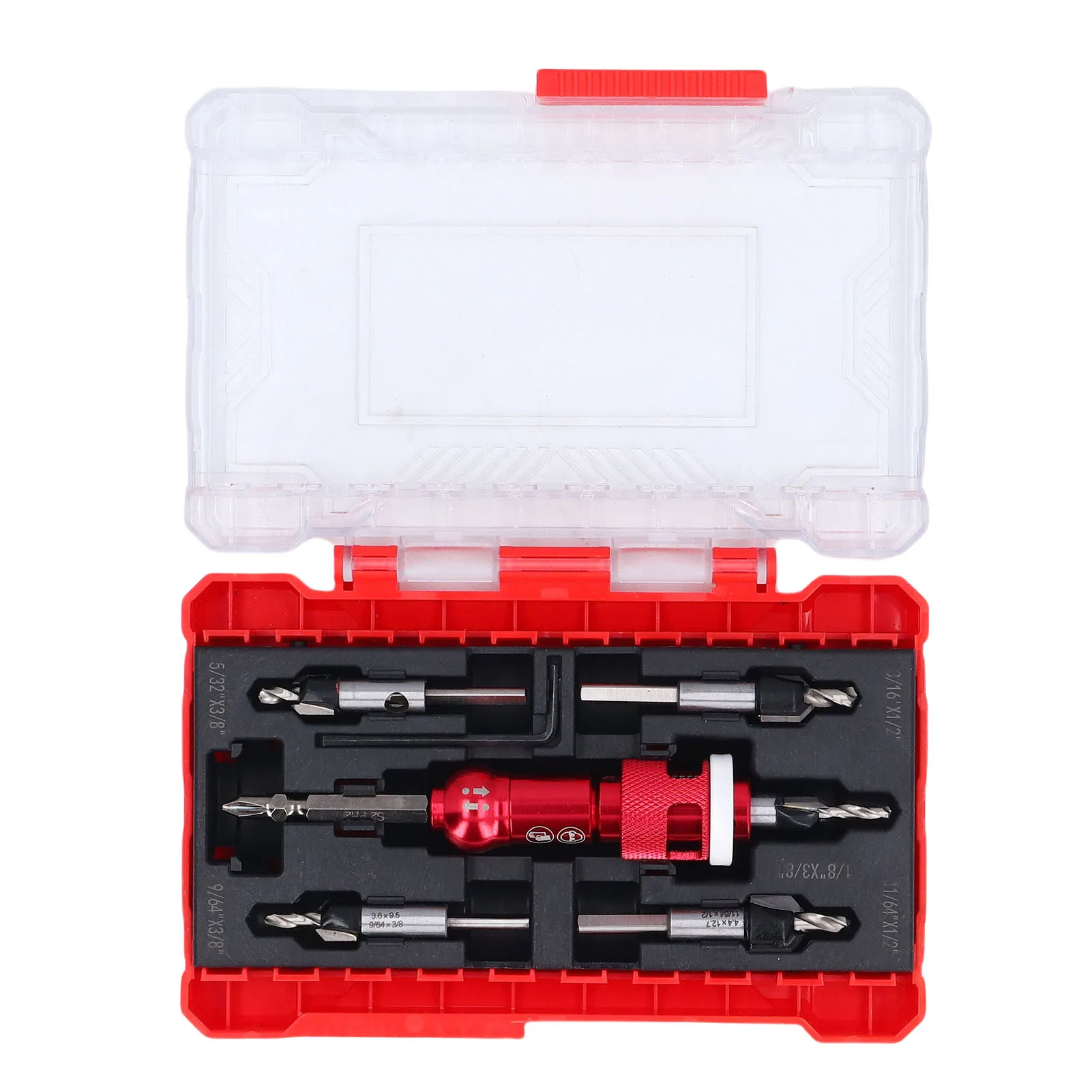 

Набор сверл с зенковкой и регулируемой глубиной, стопорными сверлами для раковины, набор инструментов, сверла с зенковкой для деревообработки