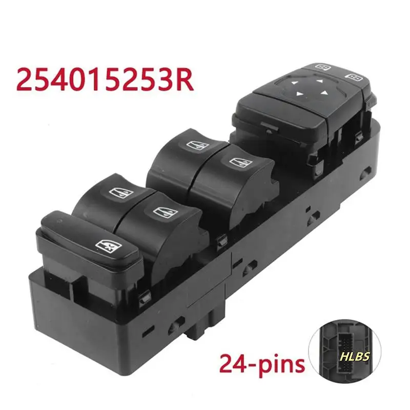 

Car Auto Accessorie Electric Power Window Control Switch Parts Component 254015253R For Renault Megane IV SPORT TOURER 2016