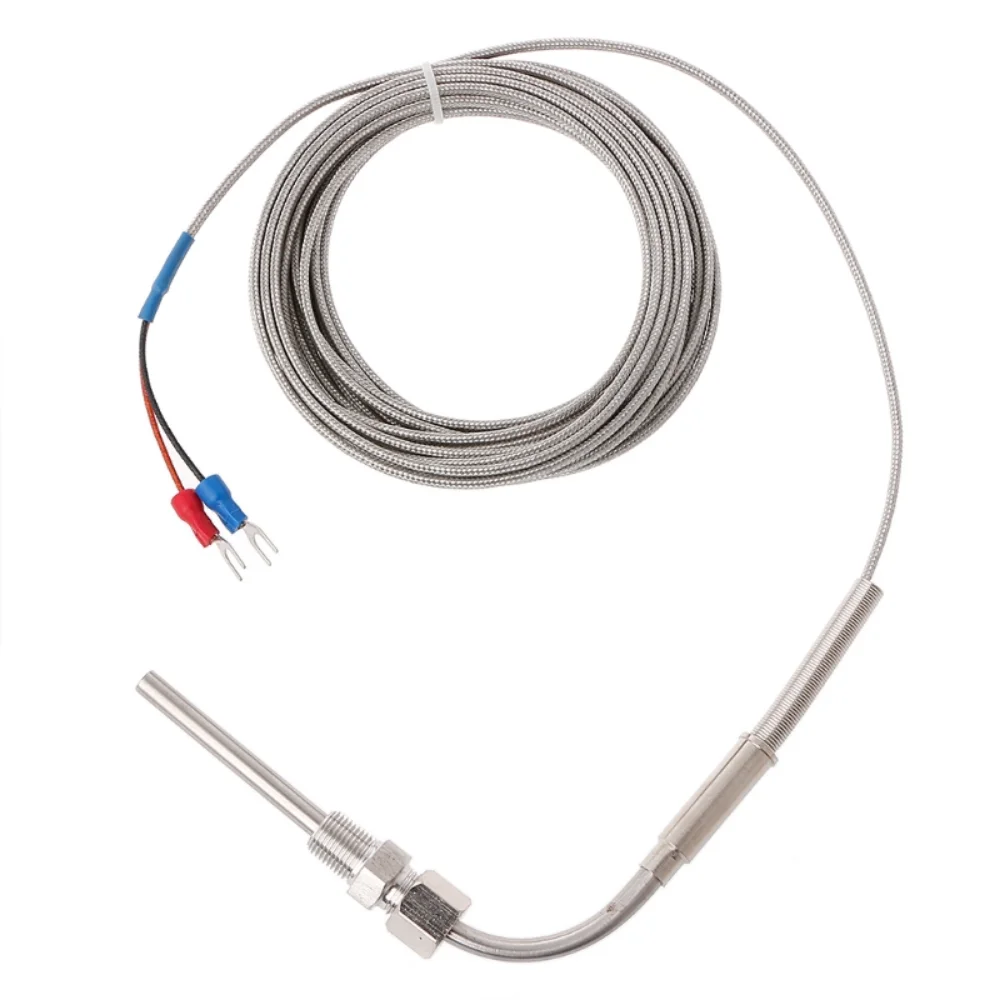 Sensores de Temperatura Egt Termopar tipo k para Exhaust Gas Probe Temp do Motor 1m 2m 3m 4m 5m Aço Inoxidável 1001250 °c