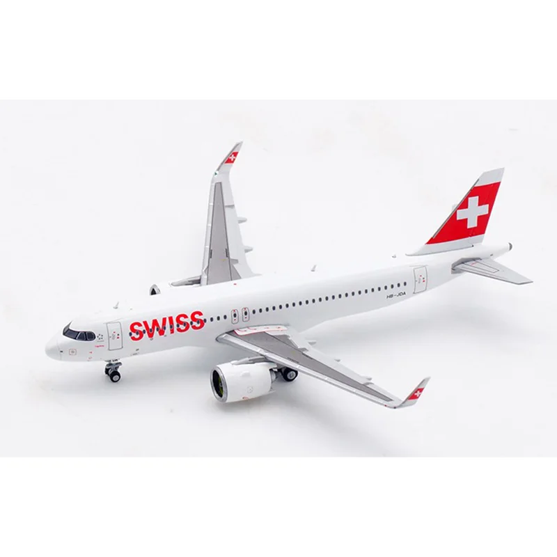 

Diecast 1:400 Scale Swiss A320NEO HB-JDA Alloy Aircraft Model Collection Souvenir Display Ornaments Vehicle Toy