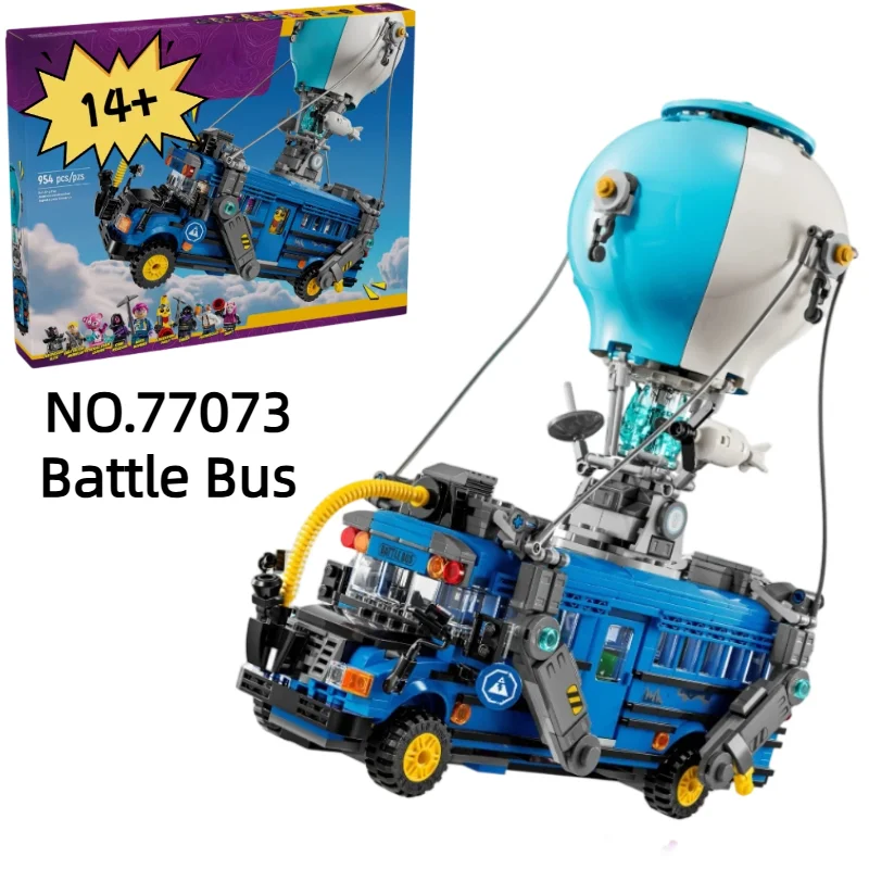 Blocs de construction de Bus de combat, 954 pièces, adaptés à 77073, modèle en briques, jouets pour enfants, cadeaux d'anniversaire et de noël, décoration de maison, nouveauté en Stock, 2025