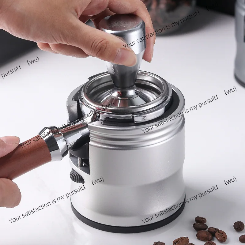 Coffee Portafilter Tamper Stand Adjustable Holder Aluminum Alloy for 51 53 58mm Barista Tools Espresso Machine Accessories