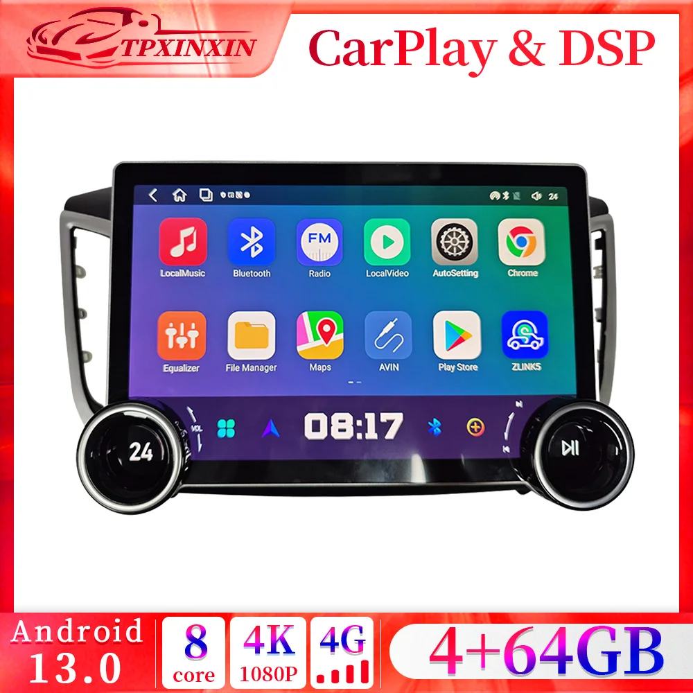 

11,8 дюймовый Android 13 Carplay для Hyundai ix25 2015-2018 GPS-навигация Радио плеер Автомобильный мультимедийный звукозаписывающий экран