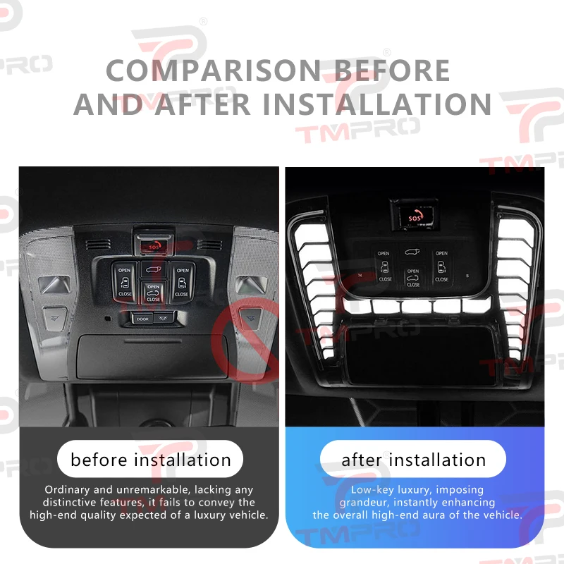 Suitable for Toyota Alphard Vellfire 30 Series 2015-2022 Interior Modification Accessories Car Roof LED Reading Light
