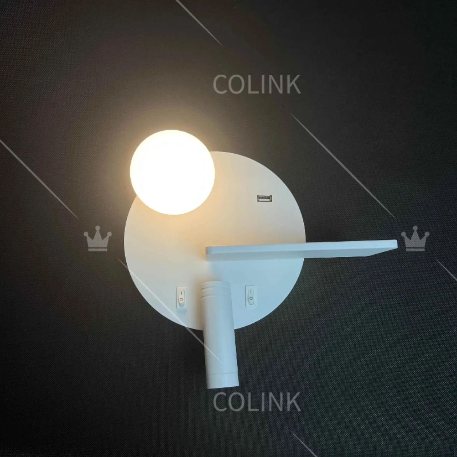 Nowe nowoczesne lampy ścienne Led do czytania oprawa hotelowa sypialnia Usb ładowanie kinkiet oświetlenie nocne oprawa Nordic Multiple