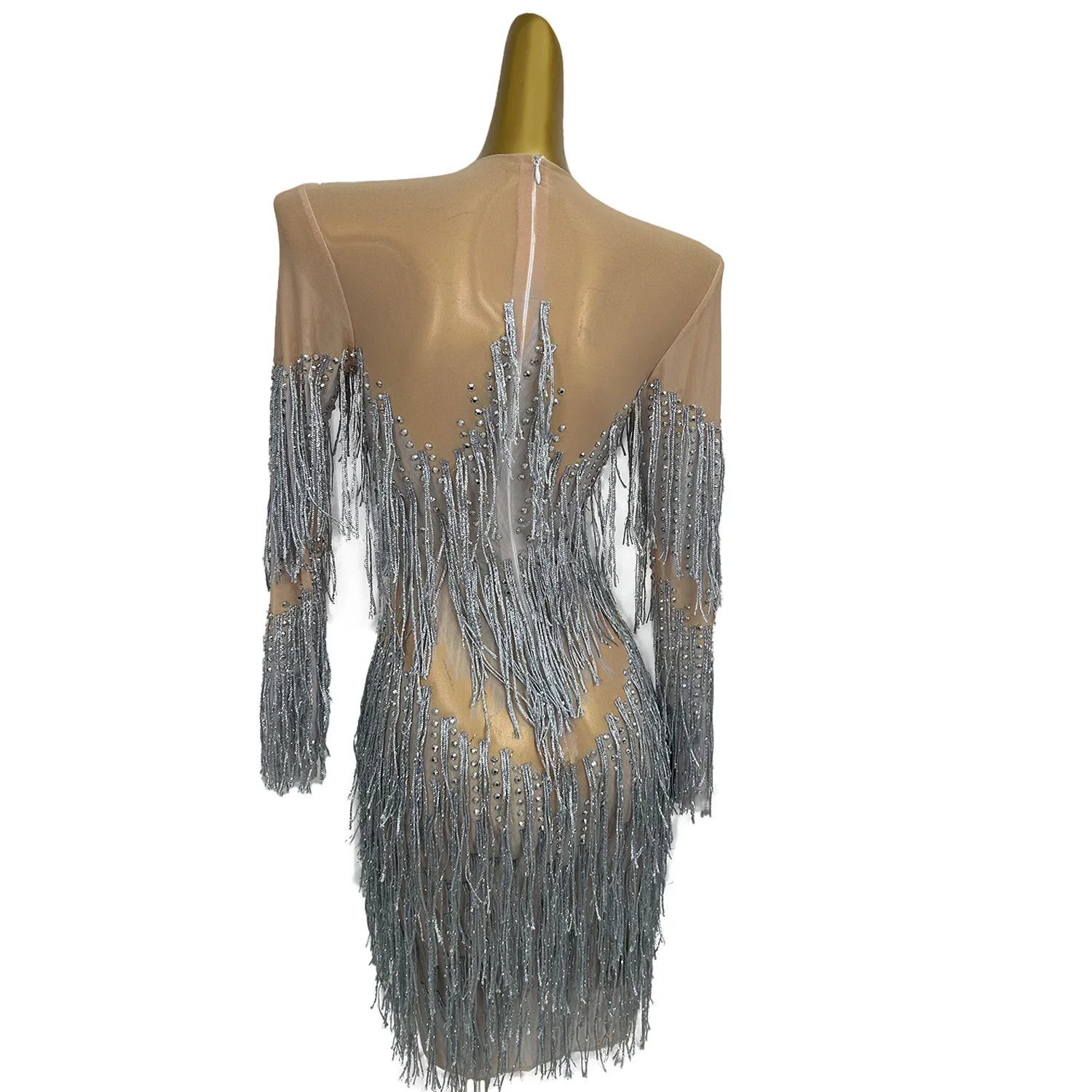 vestidos strass kwastje verjaardag bruiloft bodycon jurk dames prom schede jurk show outfit vrouwen korte cocktail prom jurken