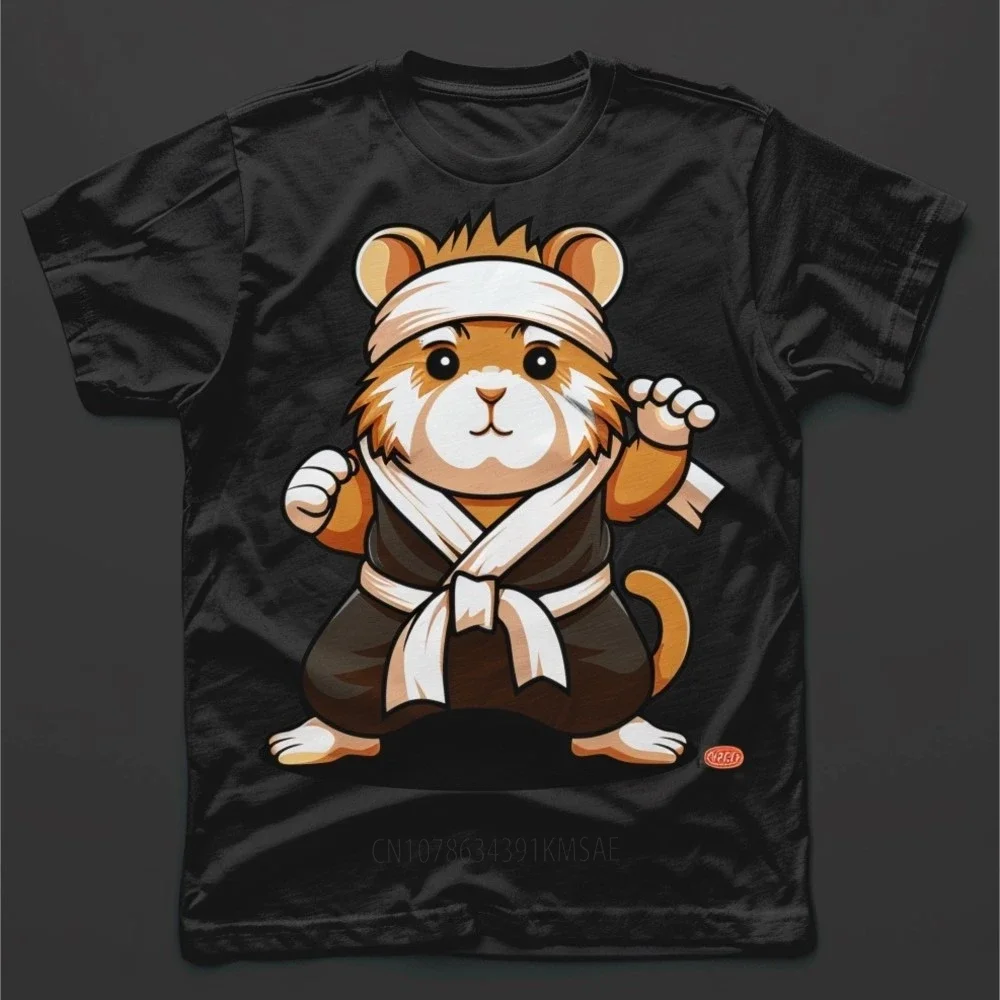 Funny Ninja Cutie Animal Style for The Martial Arts Fan Women Men Clothing Streetwear Anime Clothes Graphic T Shirts Harajuku