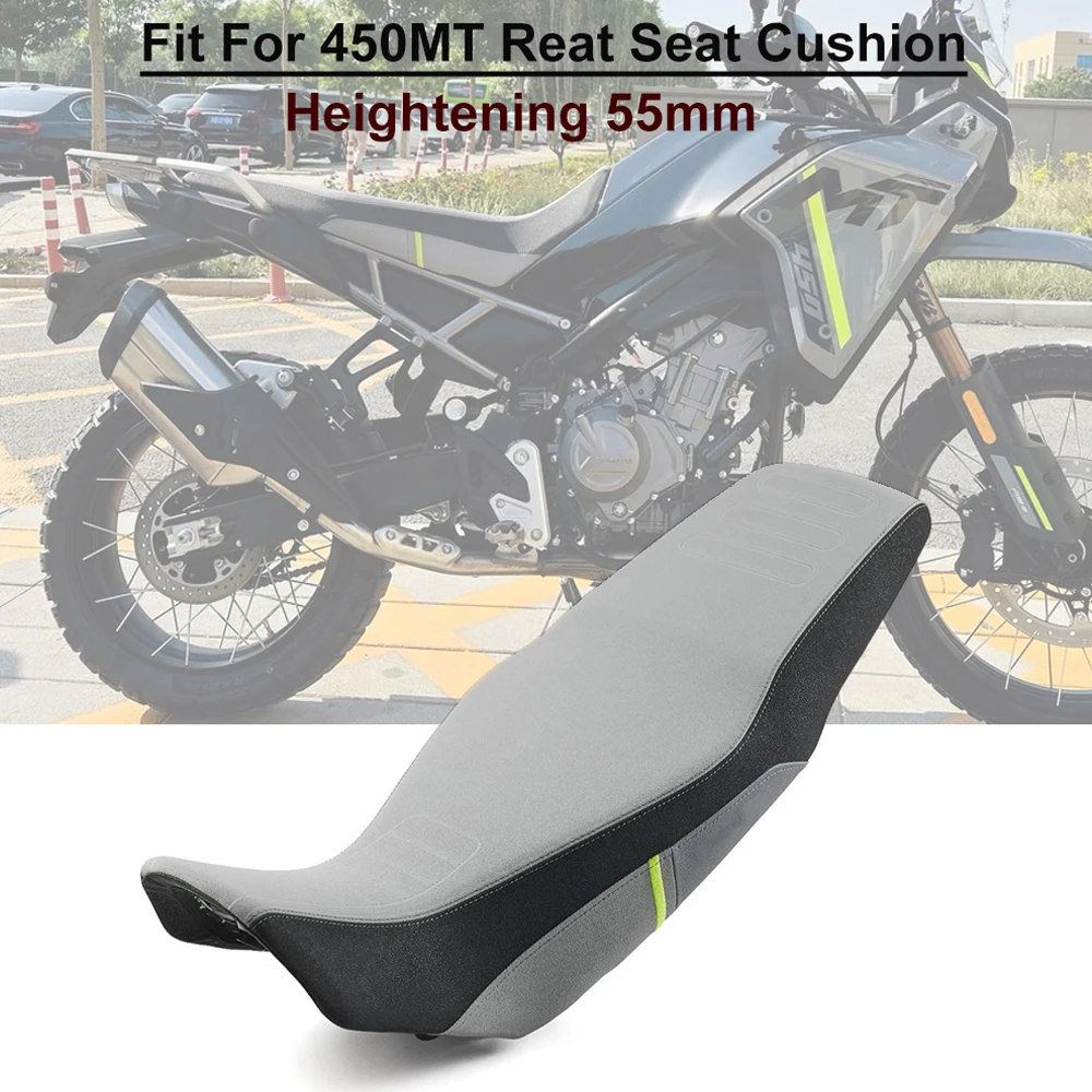 

2024 450 MT Motorcycle Accessories Front Driver Rear Passenger Seat Cover Fit For CFMOTO 450MT 450mt 2023 one Piece Seat Cushion