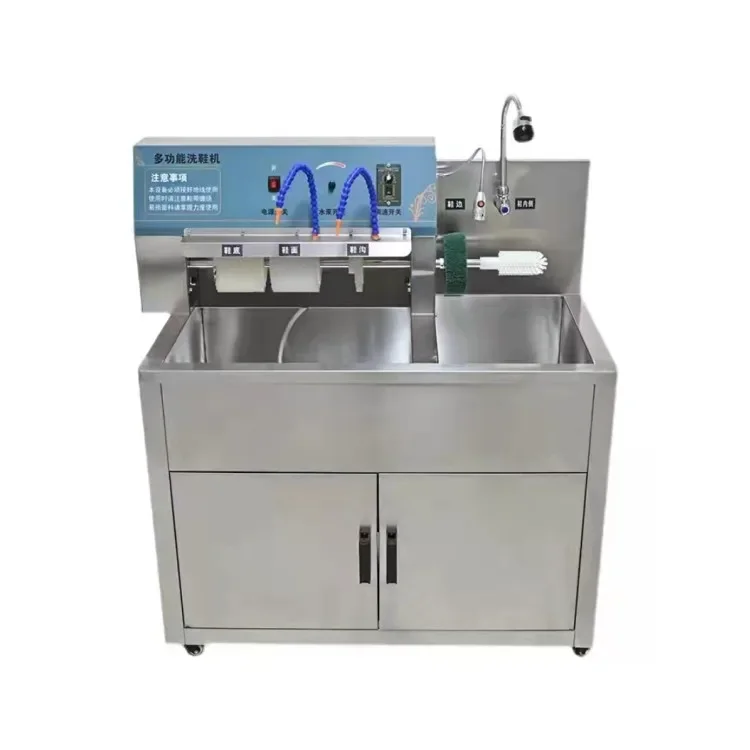 Easy Operation Machines for Wash Shoes / Shoe Washer Washing Machine / Stainless Steel Shoe Washing Machine