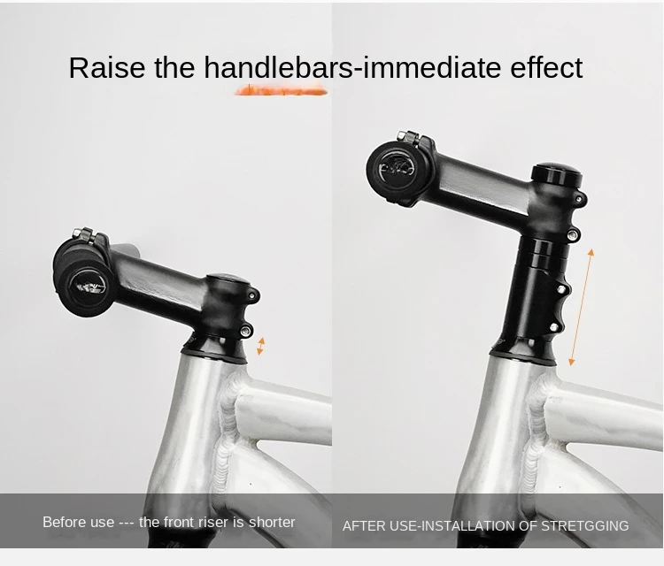 Mountain Bike Handlebar BoosterHandlebar RaisingAdjustable FaucetHead Height LiftingAccessoriesExtenders