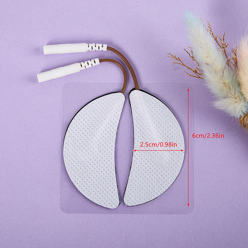 Ear Electrode Pad Non-Woven Electrode Ear Care Pads Self Adhesive Gel Patch For Low Frequency Pulse Physiotherapy Massage Device