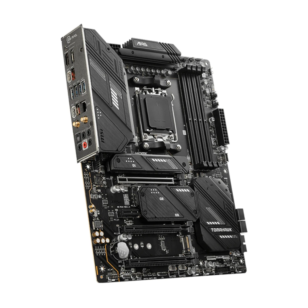 MSI MAG X670E TOMAHAWK Supporto scheda madre WIFI 7900X 7800X3D 7700 7600X 7500F CPU DDR5 7800 MHz M.2 PCIe5.0 AMD X670 AM5 ATX