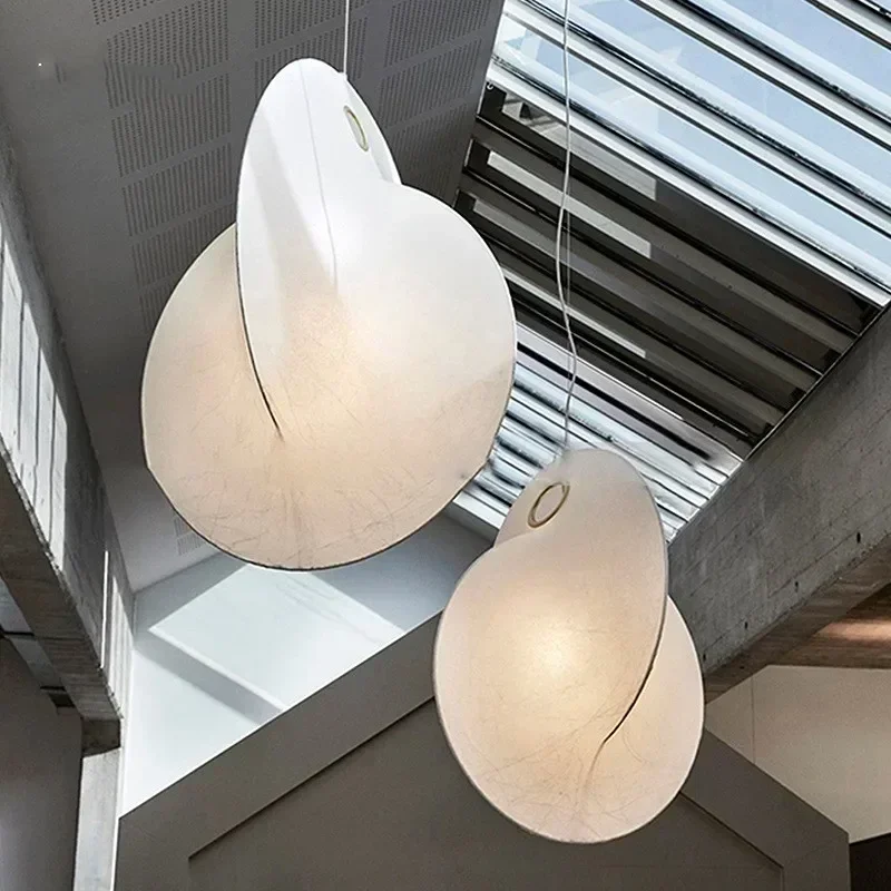 Nordic seda e27 led pingente lustre luz jantar sala de estar barra lustre luminarias decoração casa irregular pendurado luminárias