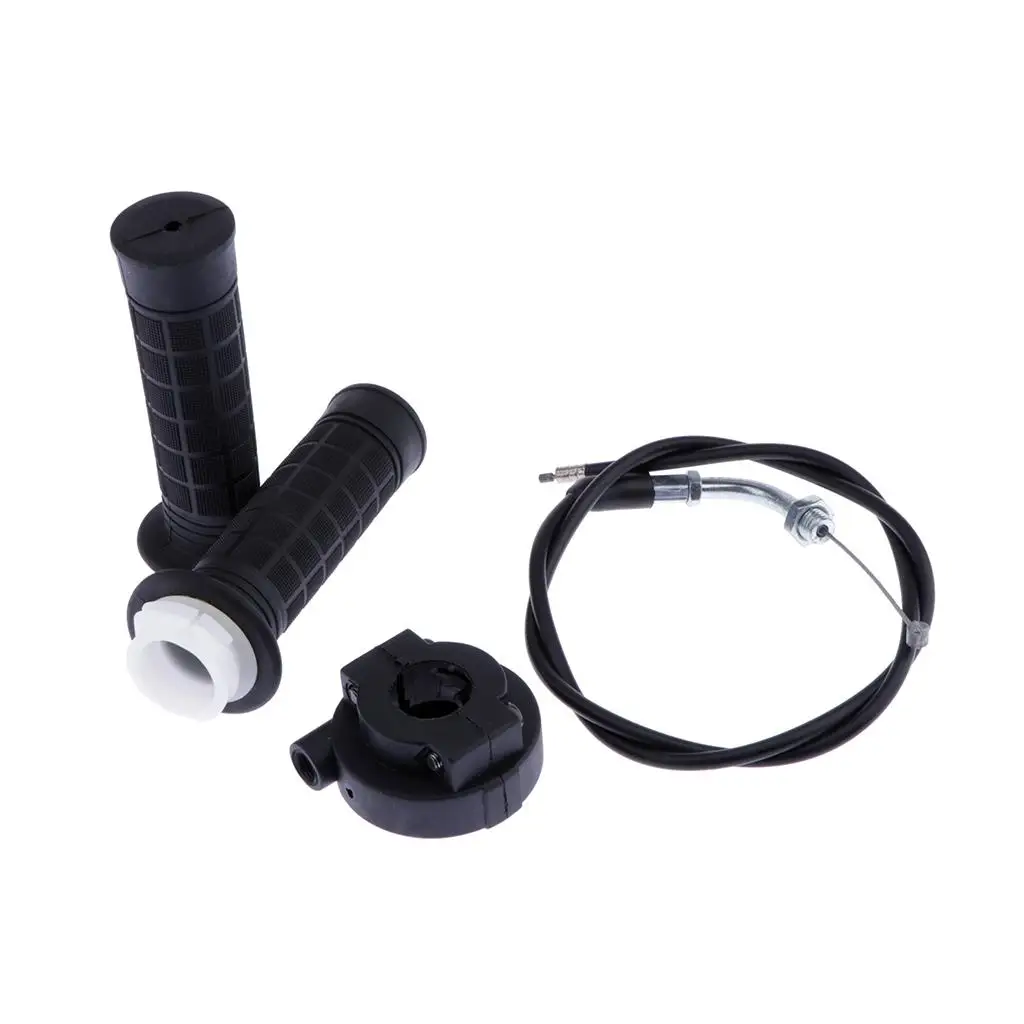

Black Metal Twist Throttle Accelerator Grip with Brake Lever for 110cc 125cc ATV Off Road