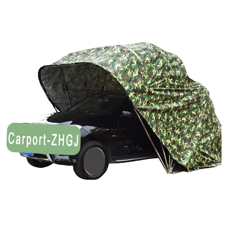 Retractable Car Sunshade Canopy Multiple Configurations of Stainless Steel Outdoor Waterproof & Sunproof Carport