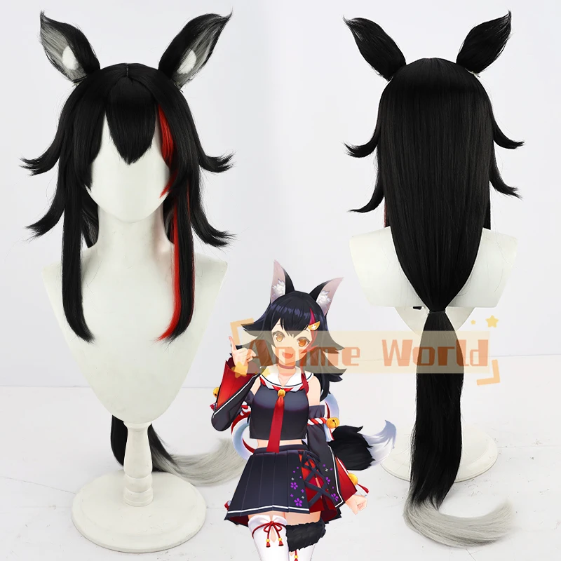 Virtual YouTuber Hololive Neta Ookami Mio Cosplay Headwear Halloween Christmas headdress