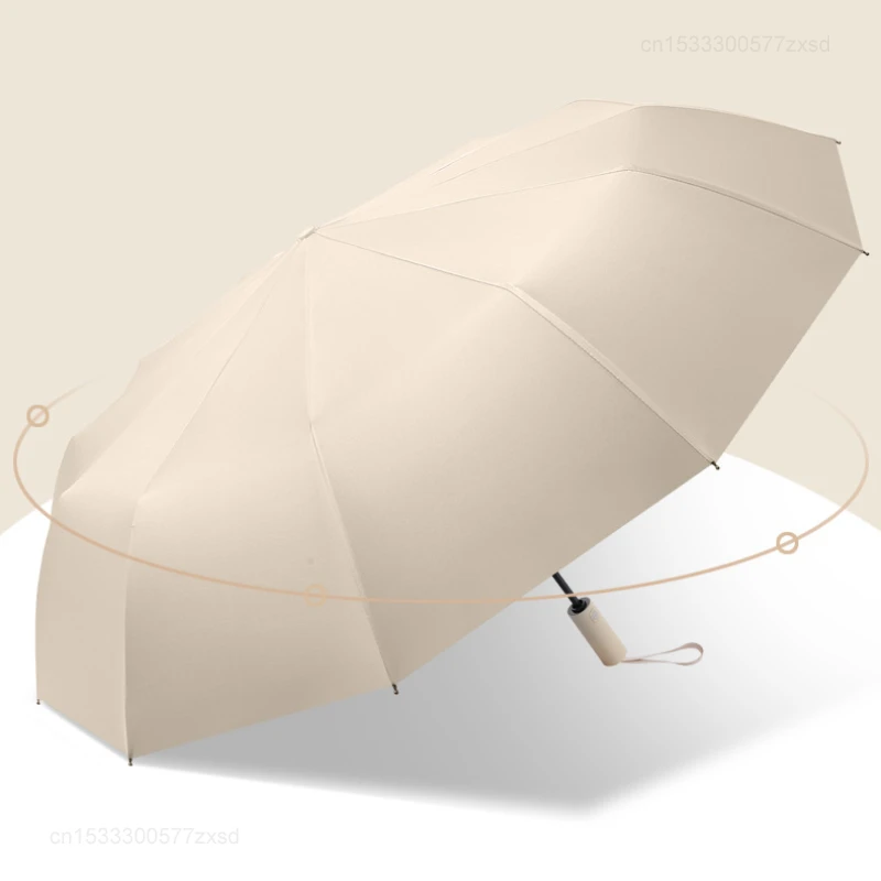 Youpin Fully Automatic Umbrella 3 Folding Sunshade Sunscreen 12-skeleton UV Men Women Luxury Business Male Umbrella Windproof