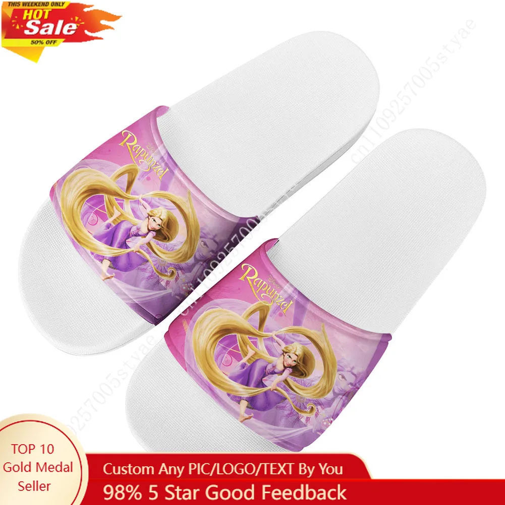 

Disney Pascal Rapunzel Chameleon Slippers Mens Womens Summer Custom Sandals Light Casual Slippers