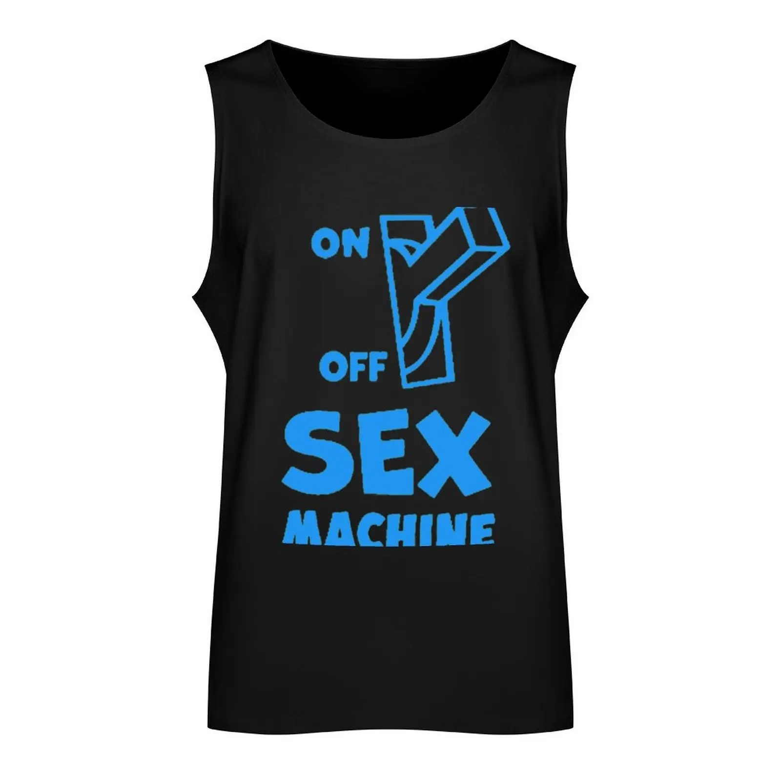 Sex Machine Tank Top Sleeveless top gym clothes for man Men's gym t-shirts