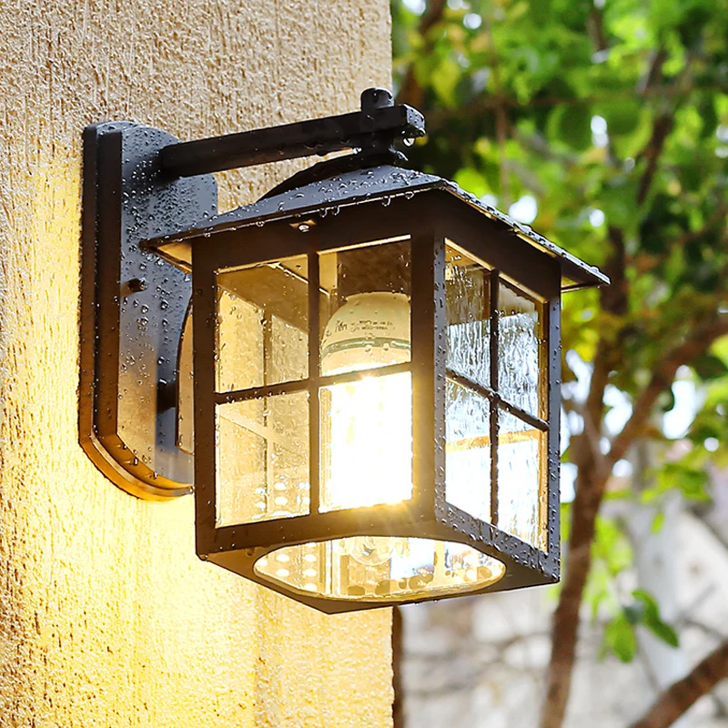 Outdoor Lamp Courtyard Aluminum Wall Lamp LED Balcony Aisle Corridor Lamp Creative Waterproof Lighting Project Home