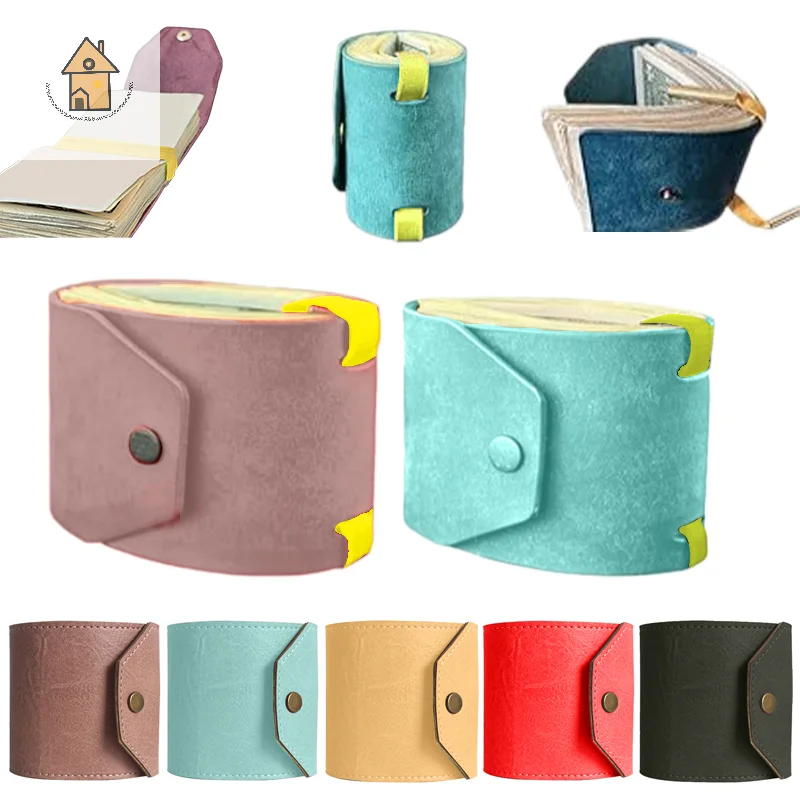 

The Cash Wrap Wallet, Handy Fast Cash Access Money Holder, Leather Money Wallet Organizer,Small Compact Luxury Pocket Wallet