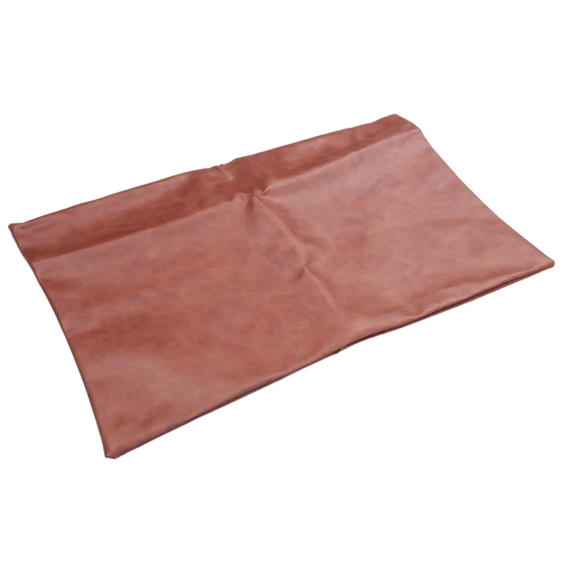 Juste de coussin lombaire décorative, housse de coussin, uniquement pour canapé, canapé ou lit, design moderne de qualité, 100% simili cuir, Milo, 12 "x 20"