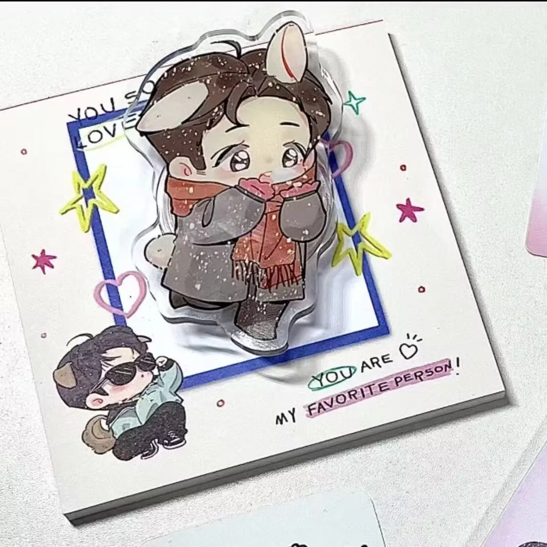 Bojun、Xiao の小さな犬 Bobo、Snow Rabbit Zan Zan、回転スタンザ、Xiao Zhan、Wang Yibo が周囲をサポート スタンディング サイン