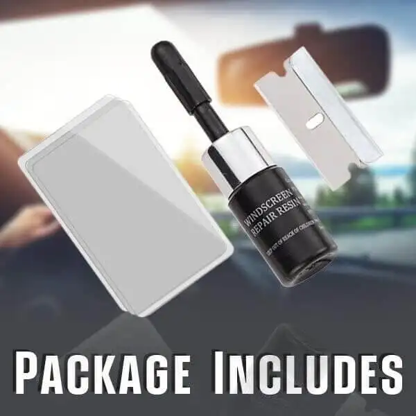 Windshield Crack Repair Kit Cracks Gone Glass Repair Kit for Chips and Cracks Glass Repair Fluid (New Formula)