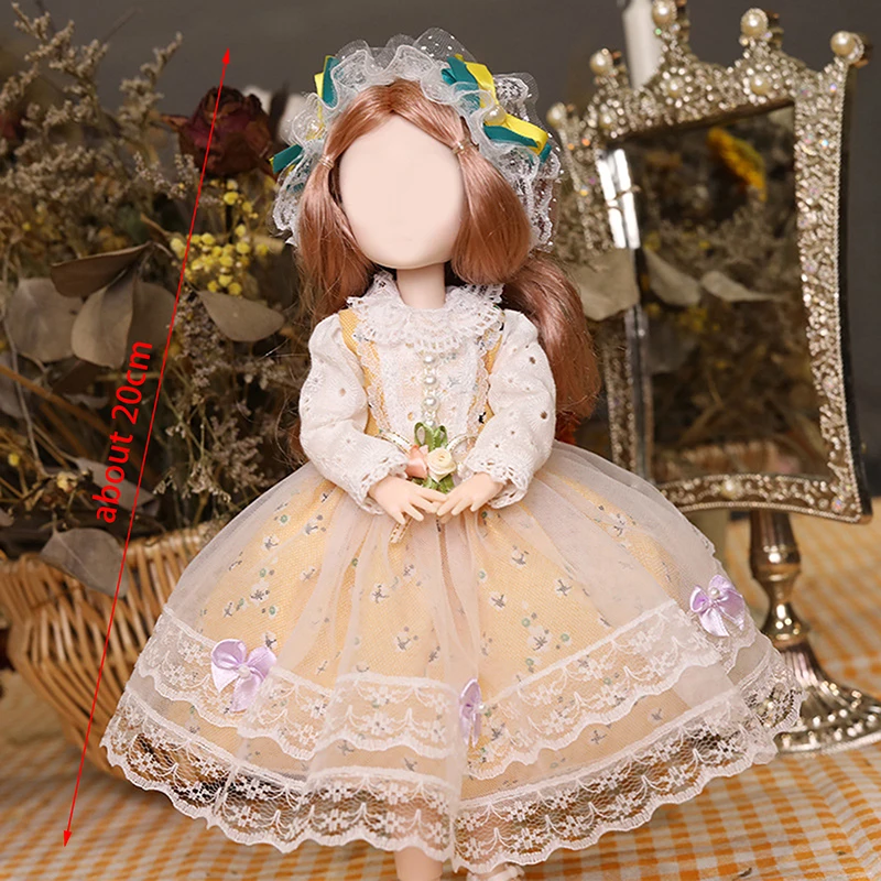 1Pc Doll Clothes Girl's House Play Toy Doll Clothing Accessories Set Birthday Gift For Girls