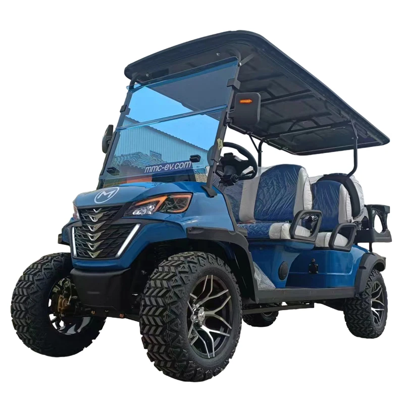 Best Selling New 4 Wheel Golf Car Utility Vehicle 6 8 Seater 4000W 5000W 7500W 48/60/72V Electric Club Car Golf Cart