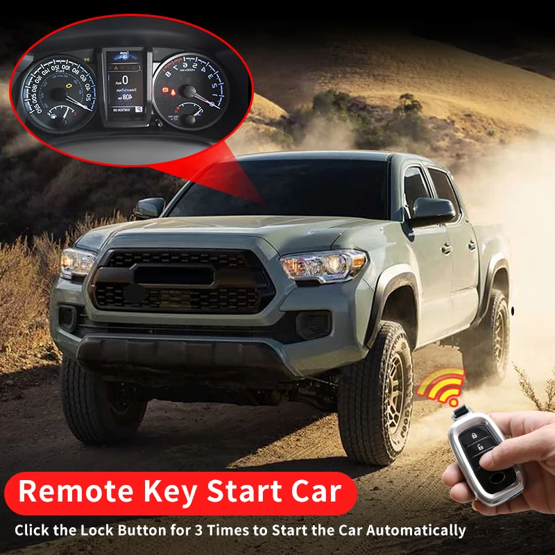 لتويوتا تاكوما TRD، Trailhunter، محدود، مفتاح بعيد، ملحقات مطورة، طقم الجسم تبديد الحرارة عن بعد 2016-2023