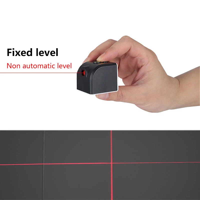 ระดับเลเซอร์พกพา Super Red สายเลเซอร์กำลังสูง ระดับเลเซอร์ขนาดเล็ก แนวตั้งและแนวนอน สำหรับชาร์จ USB DIY