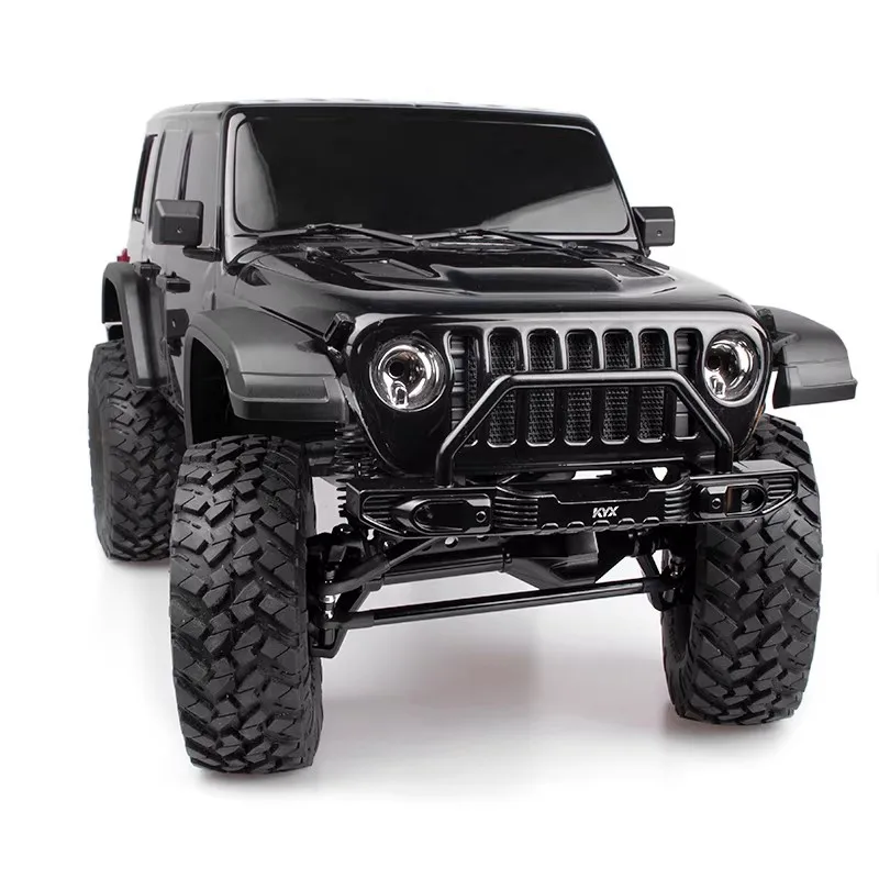 KYX simulation toy car Axial scx10III AX103007 frame metal front bumper aluminum alloy bumper