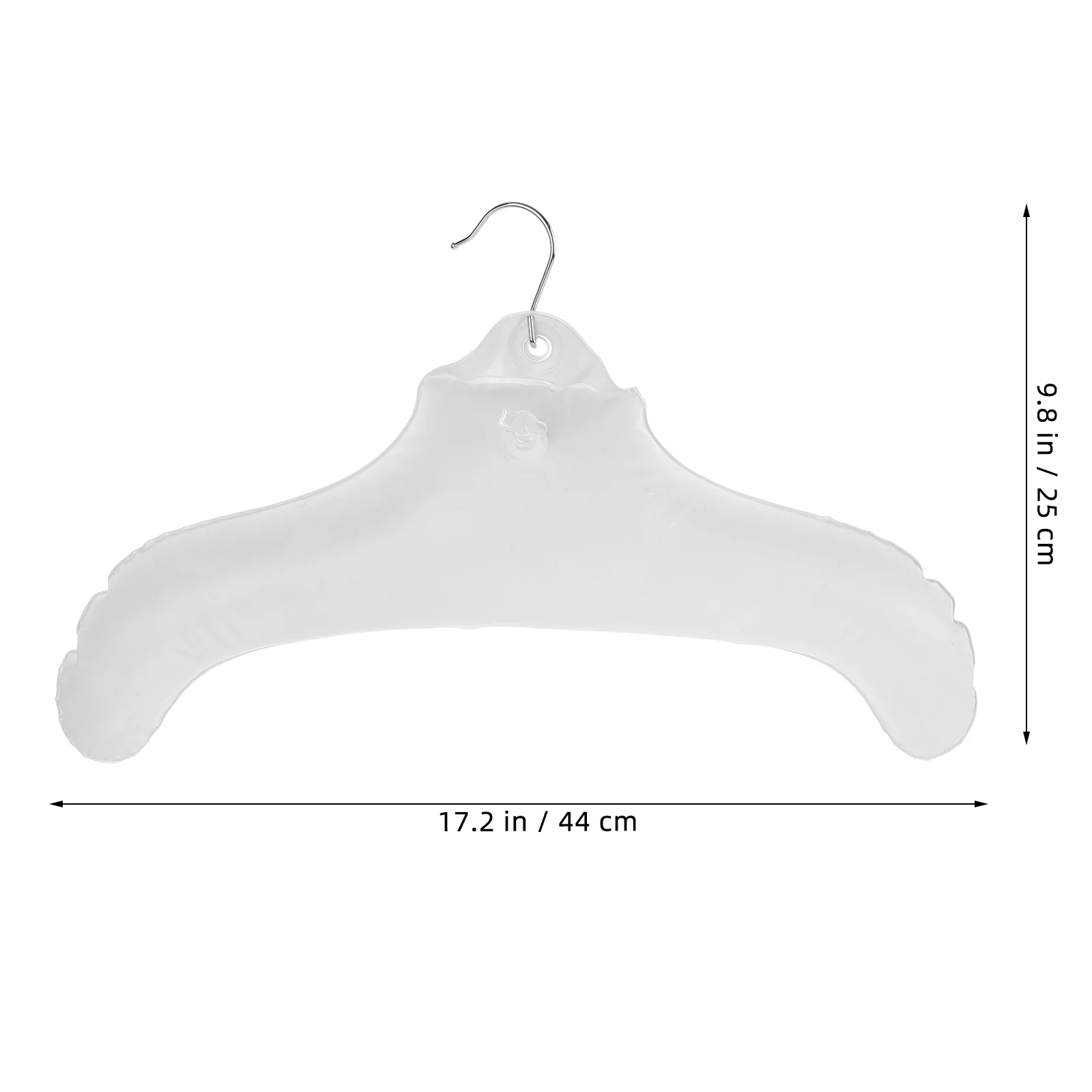 Perchas inflables de 3 uds., percha de ropa resistente para armario, pantalones, faldas, camisas, perchas de viaje inflables