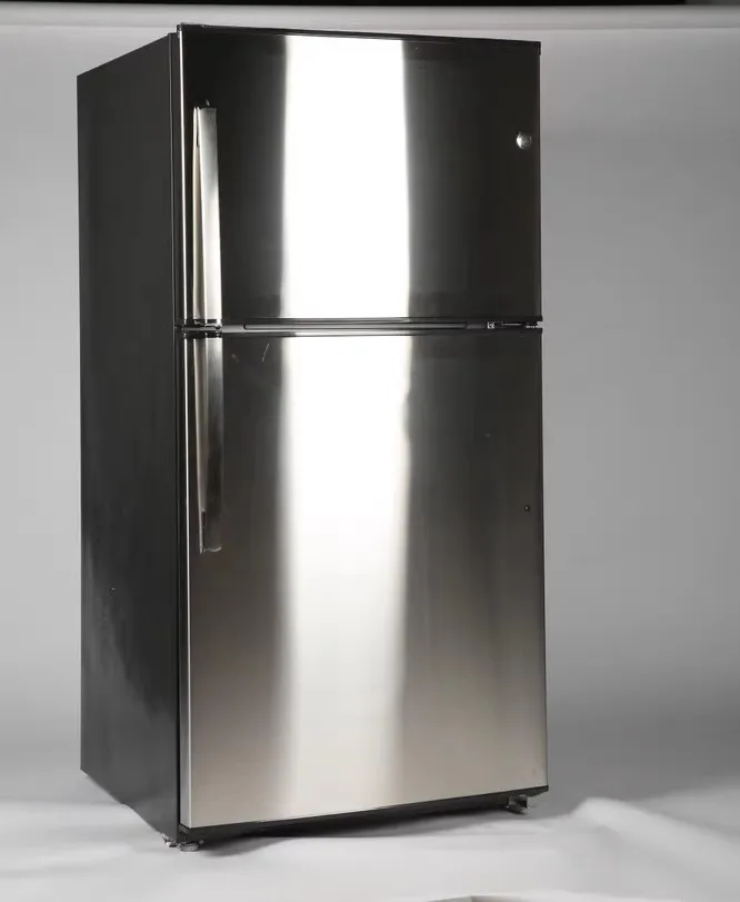 

600 liters large capacity retro double door refrigerated freezer