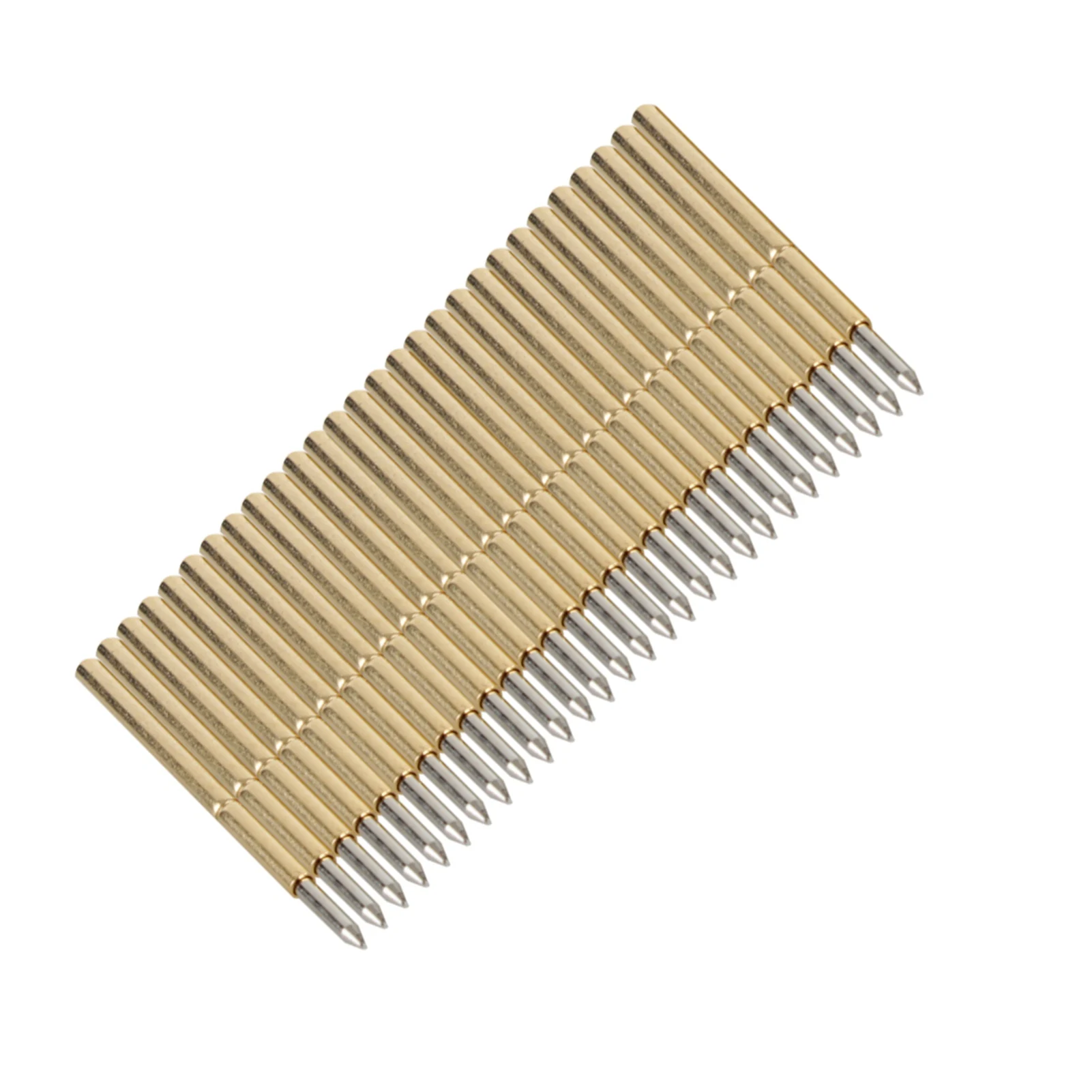 100pcs Test Probe Replacement P75‑B1 Spring Test Probe Round Pogo Pin PCB Testing Probe