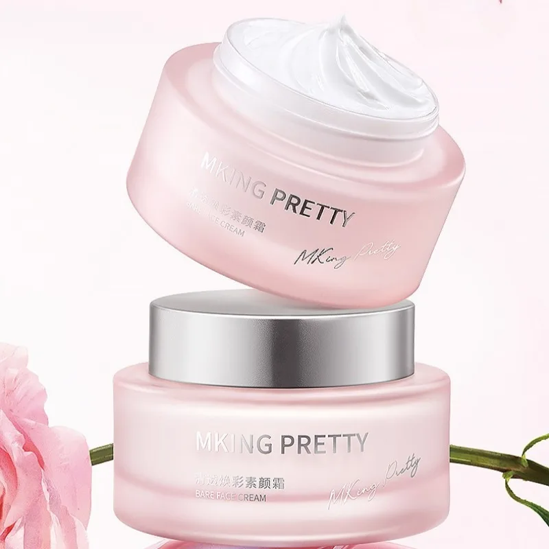 Natural No Makeup Look Tone Up Cream 50ml Hydrating Lightweight Brightens Skin