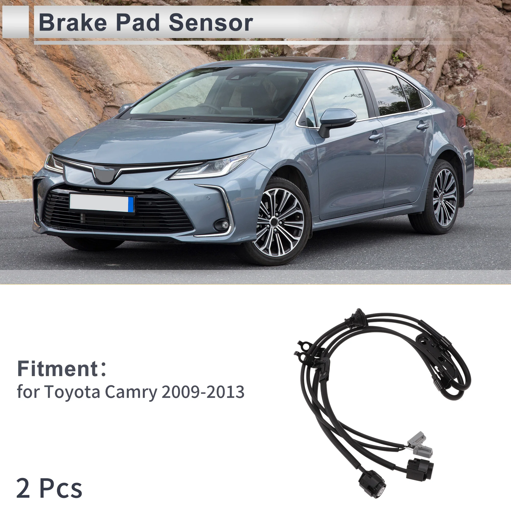 

UXCELL Датчик износа тормозных колодок заднего колеса No 8951633050 для Toyota Camry 2009-2013 гг.