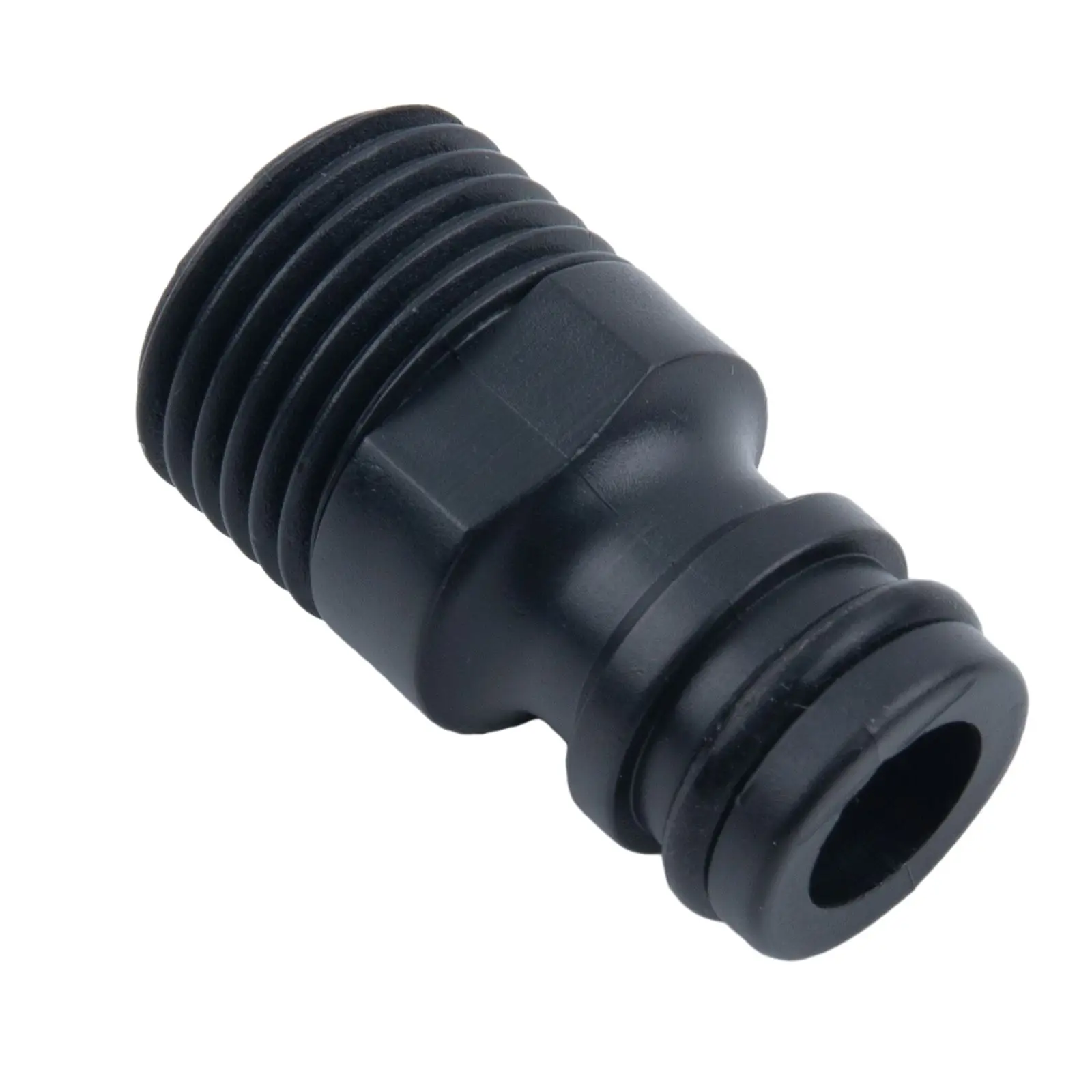 Caliente nuevo 1/2 pulgadas conector de pezón exterior práctico 1/2 pulgadas 4 puntos accesorios componentes para manguera de agua jardín