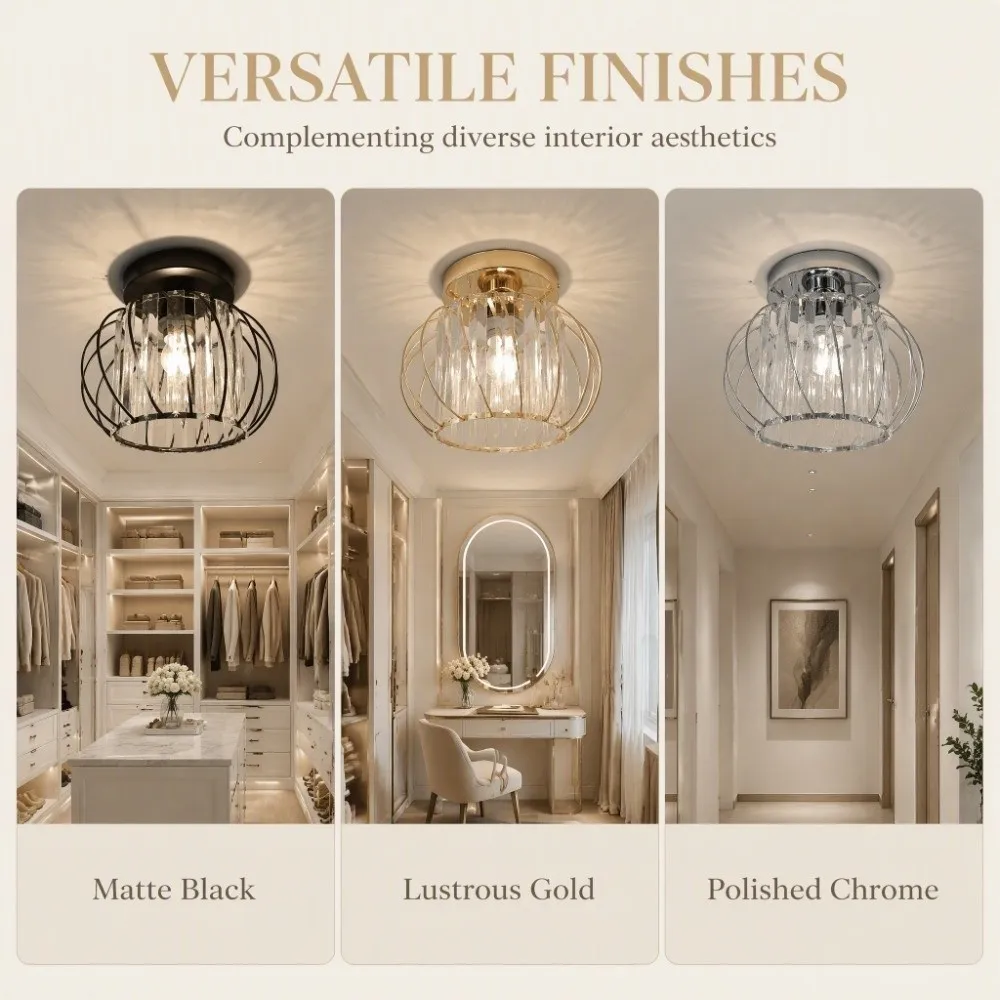 Luxury Crystal Crystal Ceiling Light Channel Track Luxur Track Lighting Fixture Modern Minimalist Ceiling Light Kitchen