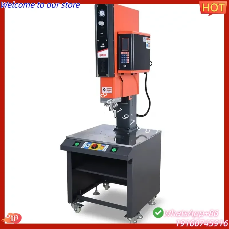 2026CE 2800W Digital Ultrasonic Welder 15khz New Condition Nonwoven Cup Mask & Non-Woven Bags Plastic Welding Machine