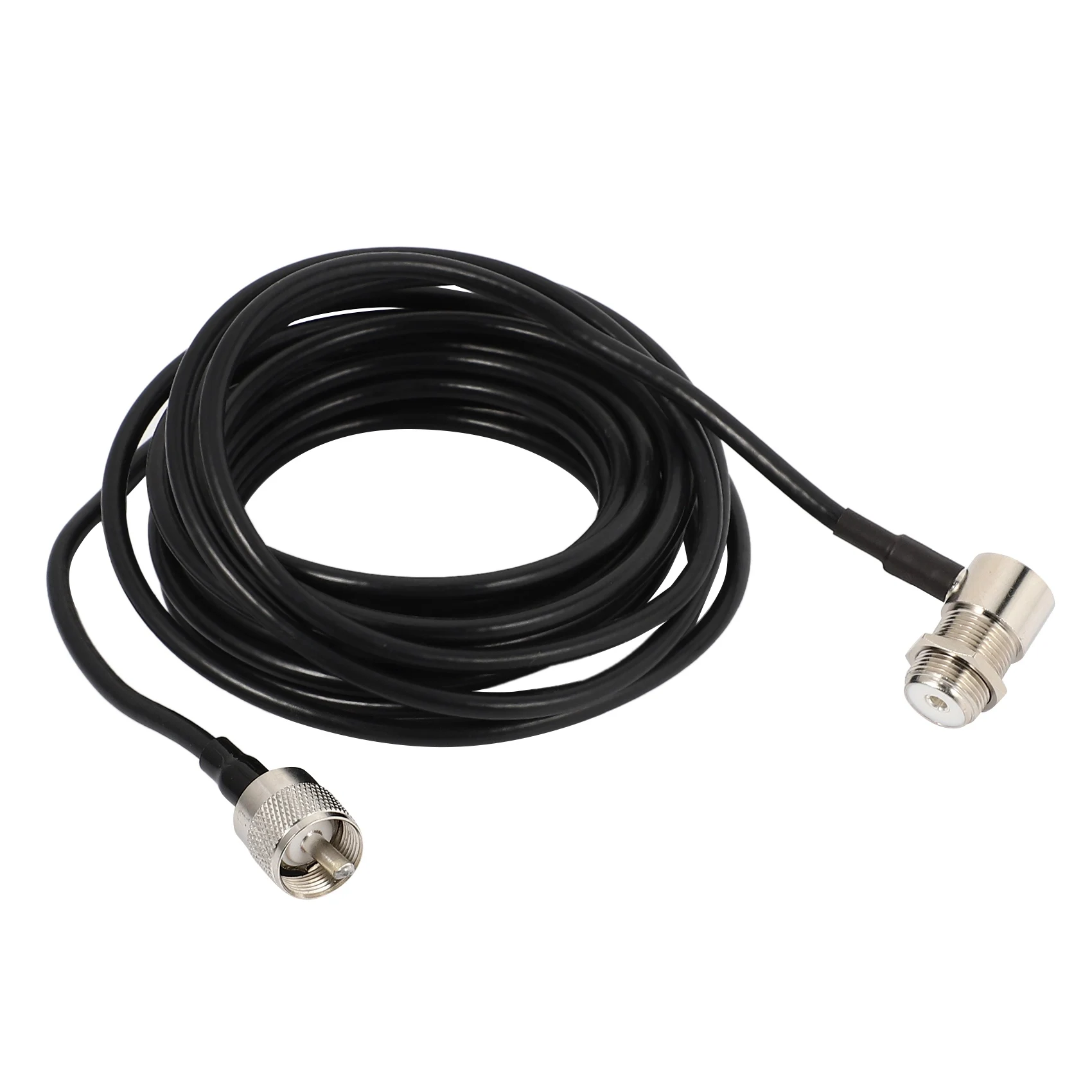 16ft RG58 PL259 UHF naar SO239 connectoren voor autoradio mobiele antennemontage kabel