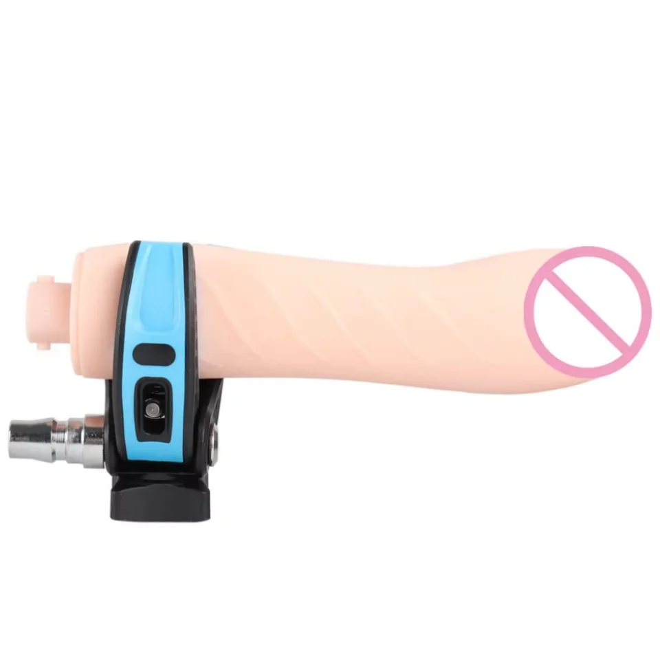 DTSUDU Sex Machine Dildo Attachment For Women Quick Air Connector Masturbation Machine with Vac-U-Lock Metal Accessories view 4