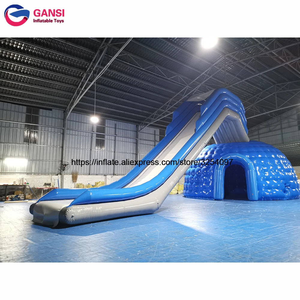 Water Play Equipment Inflatable Water Yacht Slide, Giant inflatable Water Slide for yachts