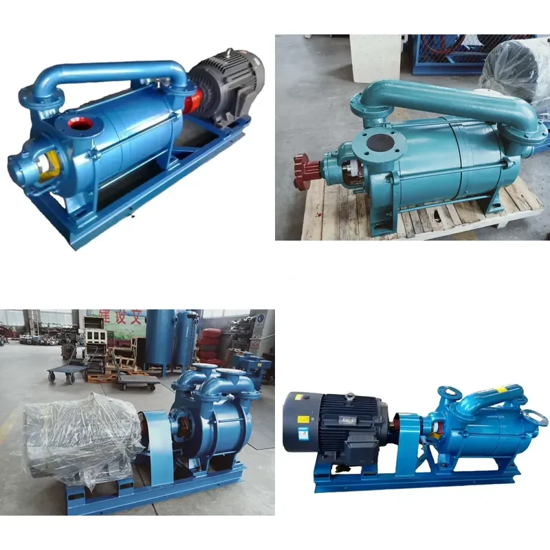 for Two Stage Vacuum Pump Liquid Ring Rotary Vacuum Pump Industrial High Efficiency Air Extraction Equipment