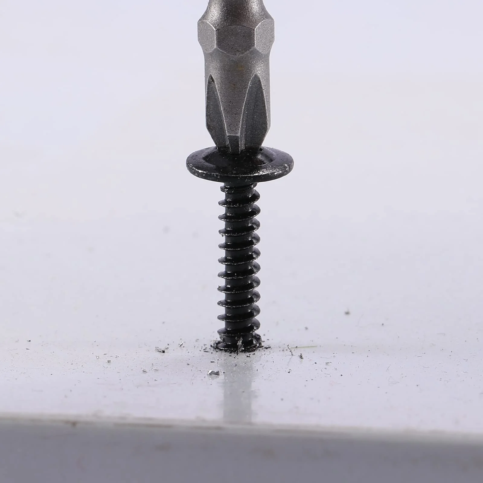 100/300-حزمة مسامير TEK ذاتية الحفر باللون الأسود 410 SS 8.8 درجة فيليبس رئيس 13-25 مللي متر مقاومة للصدأ للمعادن/الخشب/البلاستيك لتقوم بها بنفسك Rep